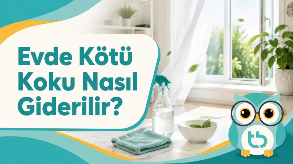 Evde Kötü Koku Nasıl Giderilir?