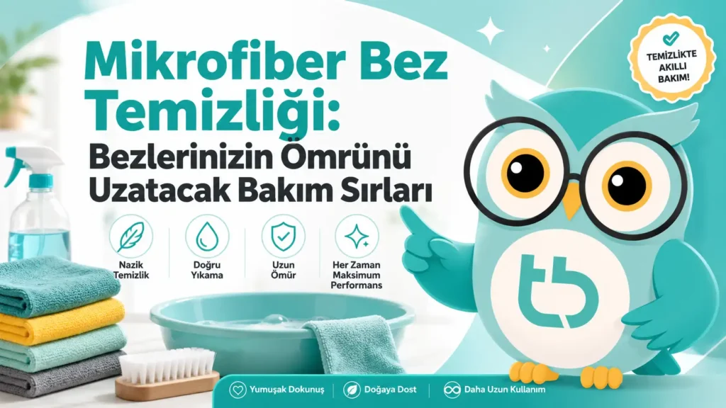 Mikrofiber Bez Temizliği Nasıl Yapılır? Bezleri Kurtarma Yolları