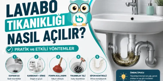 Lavabo Tıkanıklığı Nasıl Açılır?