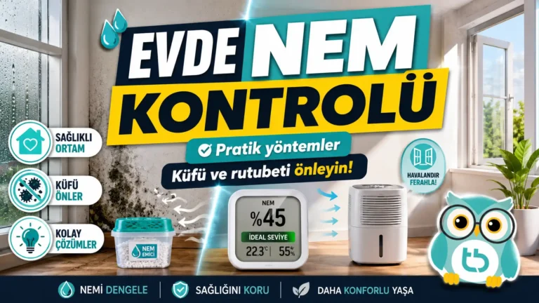 Evde Nem Kontrolü Nasıl Yapılır?