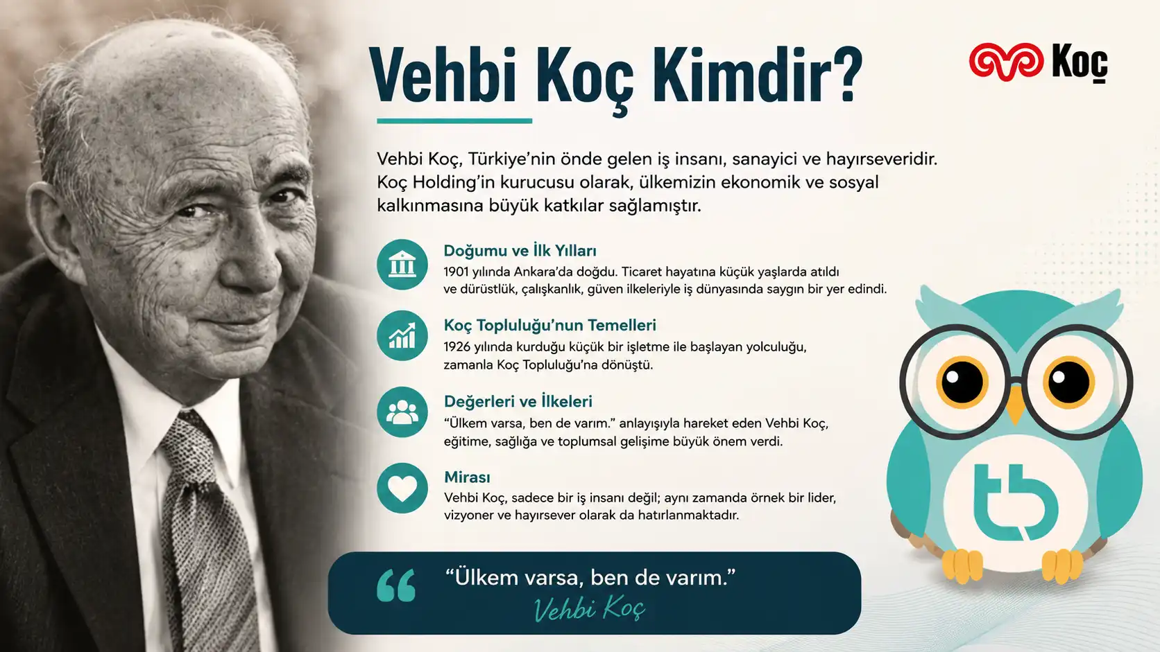 Vehbi Koç Kimdir?